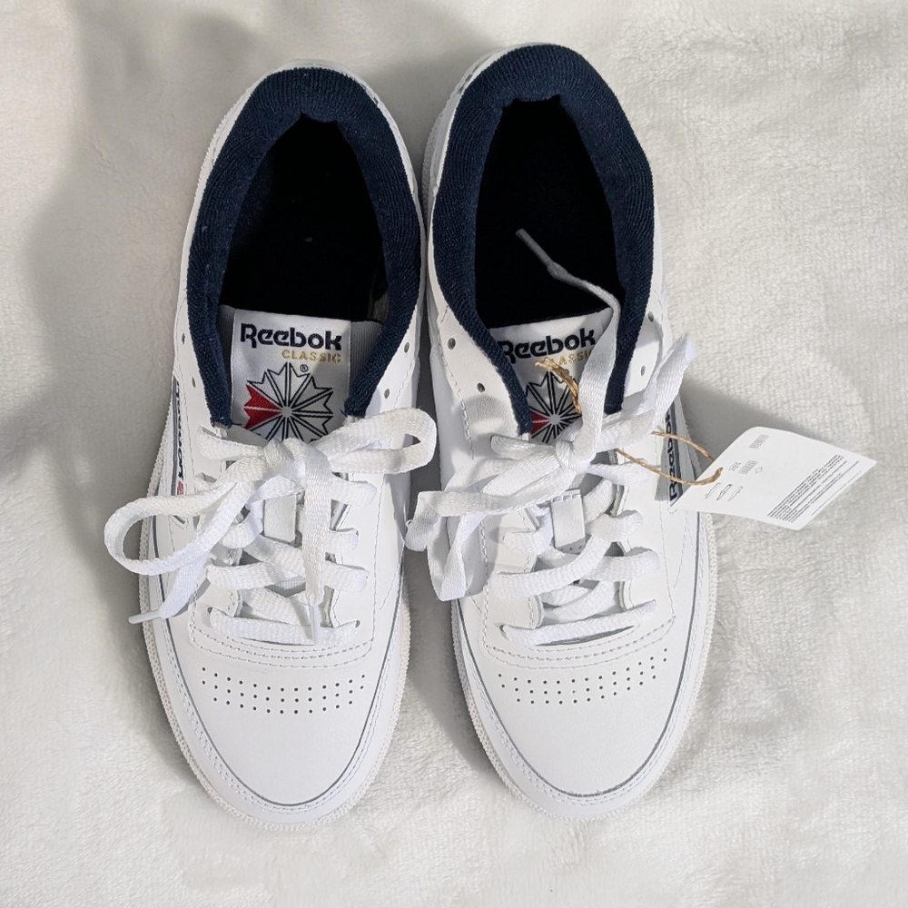 NWT Reebok Club C 85 Tennis Shoes Sneakers Men Size 6 Women Size 7 - Picture 7 of 9